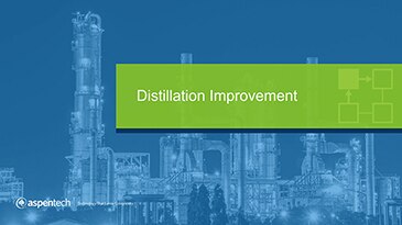 Distillation Improvement - Application Overview
